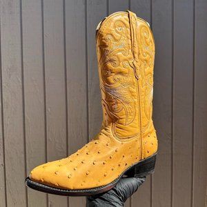 #65 Butter Style Avestruz Boot